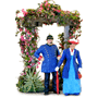 PINK ROSE GARDEN GATE ARBOR