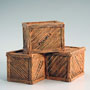 O-SCALE STACK OF CRATES