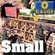 O-SCALE SMALL TRESTLE BENTS