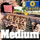O-SCALE MEDIUM TRESTLE BENTS