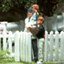 O-SCALE WHITE PICKET FENCE