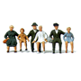 HO Group of Sitting Passengers
