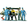 HO Track Repairmen with RR Ties
