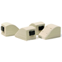 N-SCALE END OF TRACK CONCRETE BUMPERS