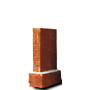 HO-SCALE 5+ RED CUT BLOCK PIER