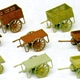 HO-SCALE HAND CARTS