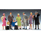 O-SCALE 1930'S PEDESTRIANS
