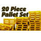 20-PIECE WOODEN PALLET KIT