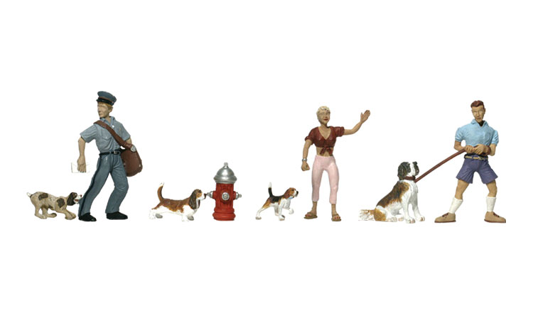 HO-SCALE PEOPLE AND PETS