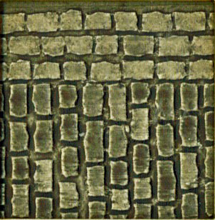 FLEXIBLE LARGE COBBLESTONE STREET