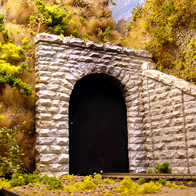 O-SCALE SINGLE CUT STONE PORTAL