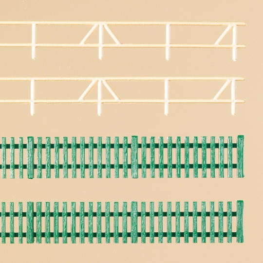 HO-SCALE PICKET AND PADDOCK FENCES