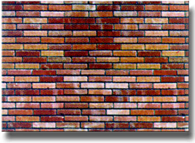 RED BRICK WALL SHEETS/2 SHEETS