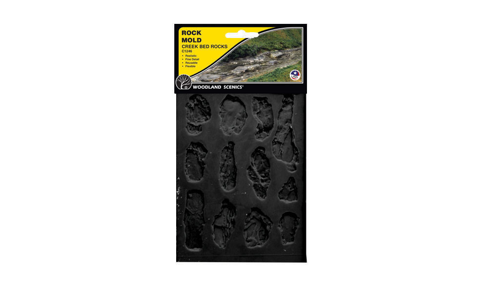 CREEK BED ROCK MOLD