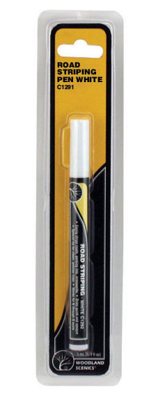 WHITE ROAD STRIPING PEN