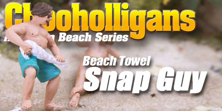 Beach Towel Snap Guy