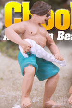 Beach Towel Snap Guy