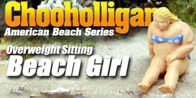 Beach Overweight Lady
