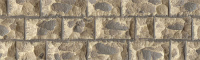 FLEXIBLE LARGE CUT STONE WALL