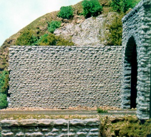 N/HO-SCALE SMALL RANDOM STONE WALL