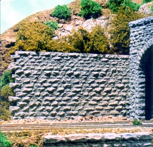 HO/O-SCALE MEDIUM CUT STONE WALL