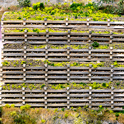 HO/O-SCALE 'FLEXIBLE' MEDIUM TIMBER CRIBBING