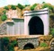 DOUBLE CONCRETE PORTAL - N-SCALE 1:160