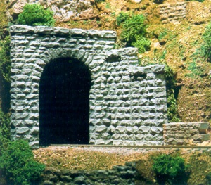 SINGLE CUT STONE PORTALS (2) - N-SCALE 1:160