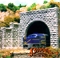 N-SCALE DOUBLE CUT STONE PORTAL