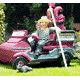 O-Scale Golfers in Golf Cart