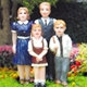 4 Pc. STANDING FAMILY GROUP