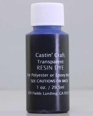 BLUE TRANSPARENT DYE