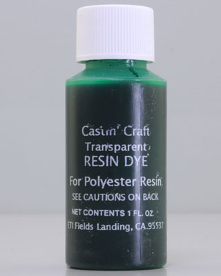 GREEN TRANSPARENT DYE