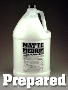 PREPARED MATTE MEDIUM - 1 GALLON