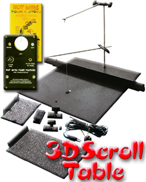 PRO MODEL 3D SCROLL TABLE KIT