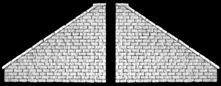Bridge Abutment Wing Set