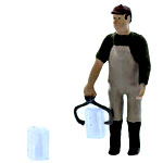 O-SCALE ICE DELIVERY/TONGS/ICE BLOCKS
