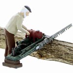 O-Scale Bucker with Dragsaw #2
