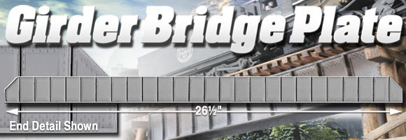 o scale metal bridge