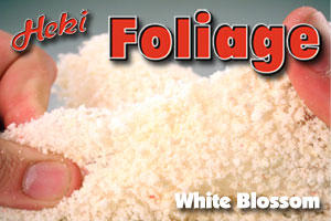 WHITE BLOSSOM FOILAGE FIBER