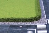 HO/O-SCALE MEDIUM GREEN FLEXIBLE HEDGES/2 PKG