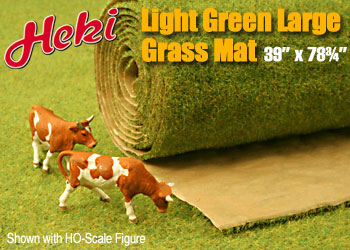 LIGHT GREEN LARGE GRASS MAT 39