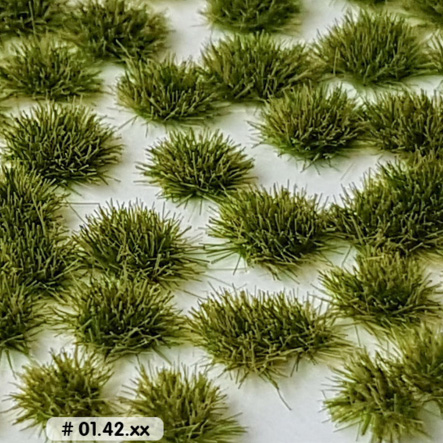 2mm GRASS TUFTS - LATE SUMMER