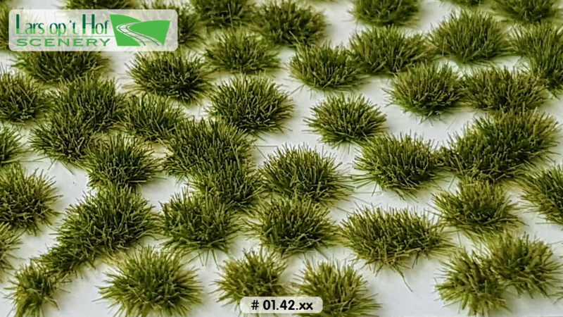 2mm GRASS TUFTS - LATE SUMMER