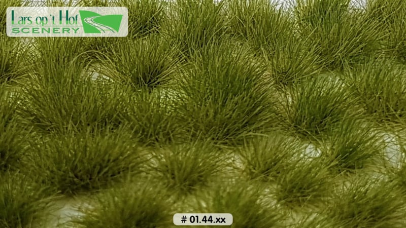 4mm GRASS TUFTS - LATE SUMMER