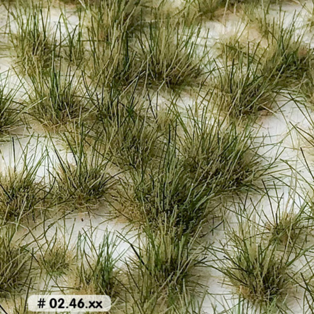6mm GRASS TUFTS SUMMER - TWO TONE