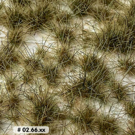 6mm GRASS TUFTS AUTUMN - TWO TONE