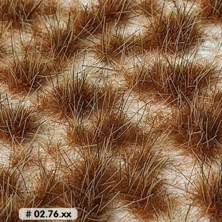6mm GRASS TUFTS DESERT - TWO-TONE