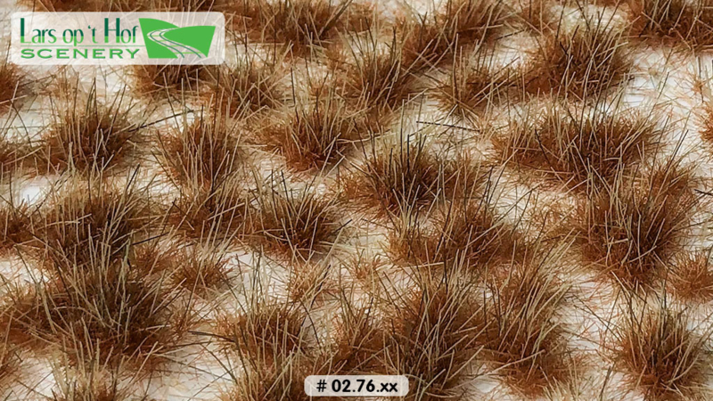 6mm GRASS TUFTS DESERT - TWO-TONE