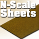 N-SCALE CORK SHEETS